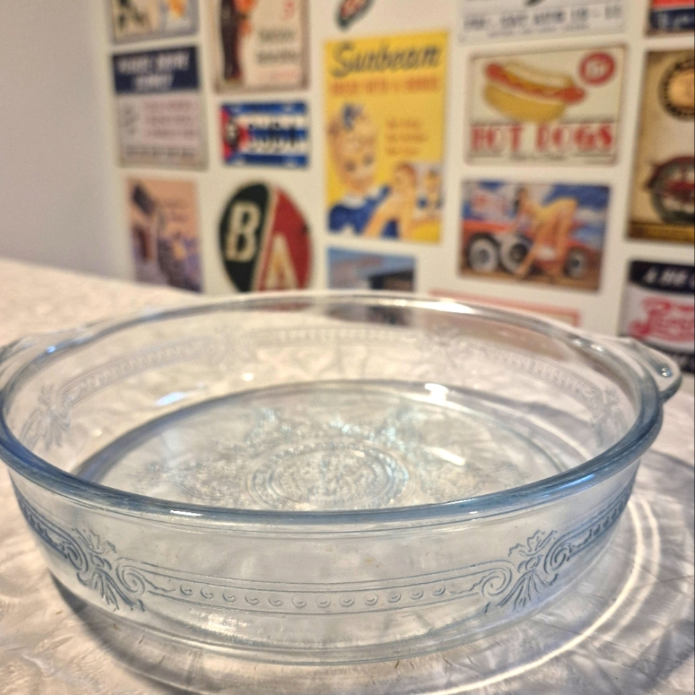 Vintage Fire King Glass Baking Dish